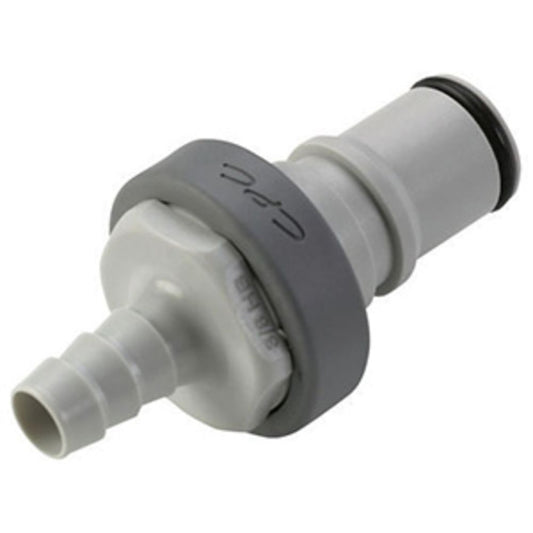 INS4DT2200600 Valved In-Line Hose Barb Coupling Insert 3/8 ID Barb