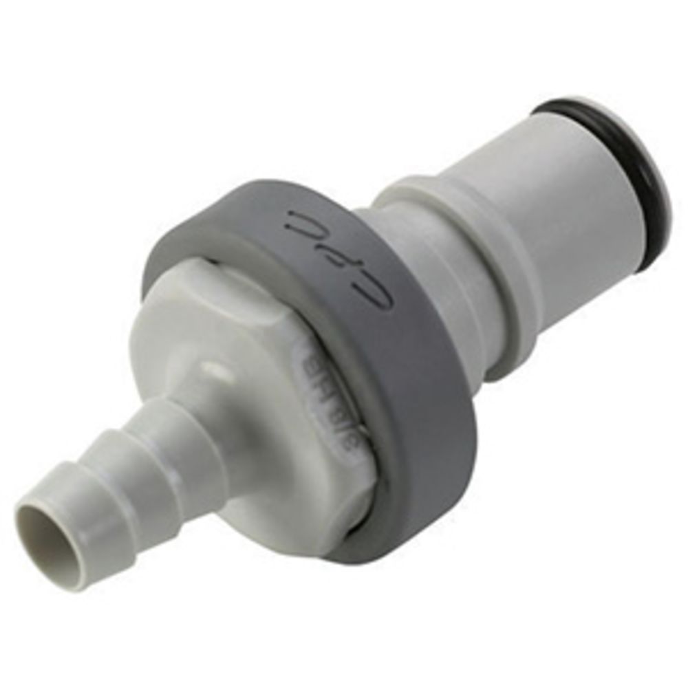 INS4DT2200400 Valved In-Line Hose Barb Coupling Insert 1/4 ID Barb