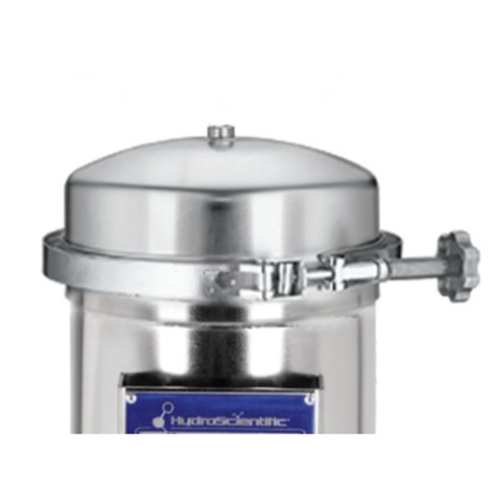 HydroScientific Band Clamp 7R, 30"L, 2FNPT, ML, GP, 316SS