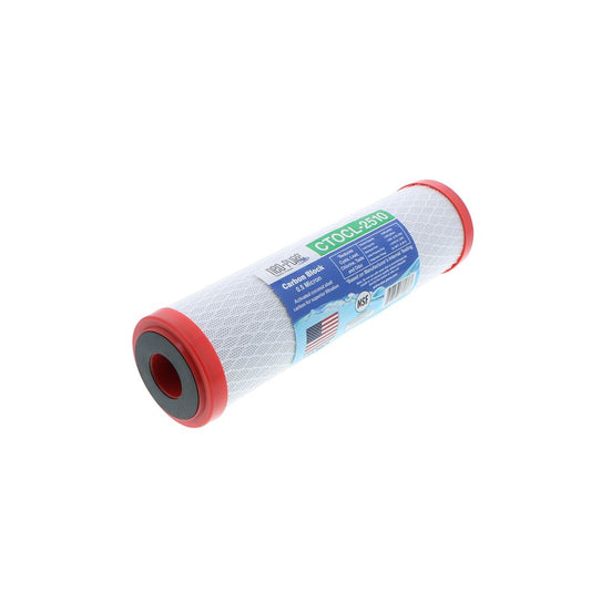 Neo-Pure CTOCL-2510 9-7/8" x 2-1/2" Coconut Shell Carbon Block Filter 0.5 micron
