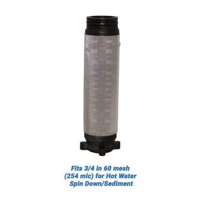 Rusco/Vu-Flow Hot Water Filter Screens for Spin-Down/Sediment Filters