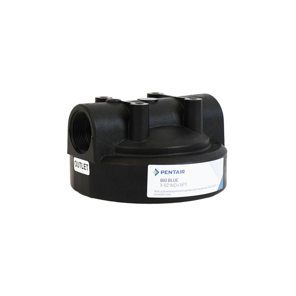 Pentek PBC Bag Filter Cap 1/4" Vent 1-1/2" FPT