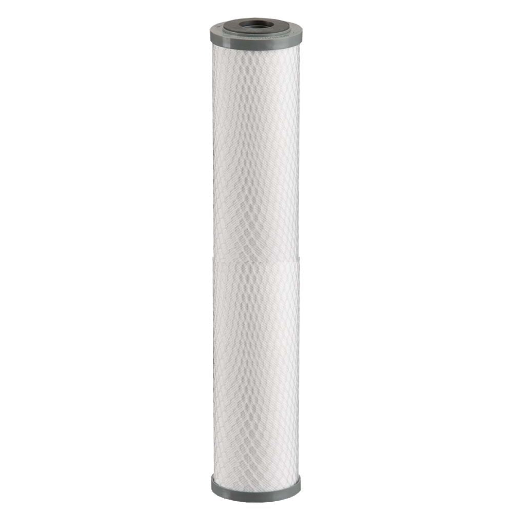 20" Filtrex Matrikx +Pb1 CTO/Cyst/Lead Green Carbon Block 0.5 Mic Filter 06-250-20-GREEN