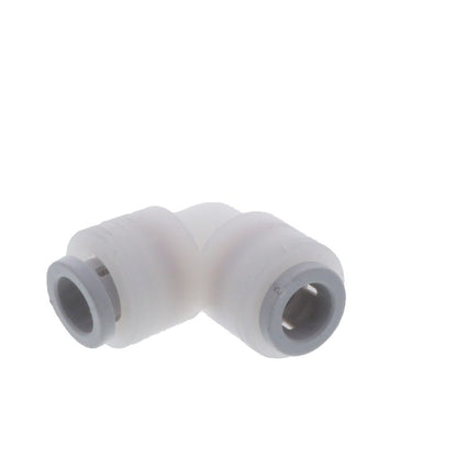 Kynar PVDF Male  Elbow Swivel - 3/8 x 1/4 NPTF