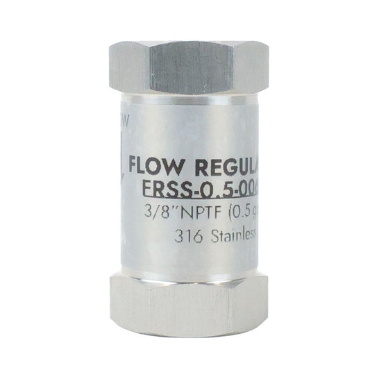 Neo-Pure Stainless Steel  Flow Control 0.5 gpm 316SS 3/8" FPT