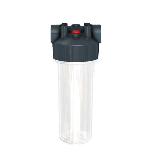 Pentek 10" STD Housing 3/4" FPT Reinforced Cap Dura-series Slate/Clear with PR