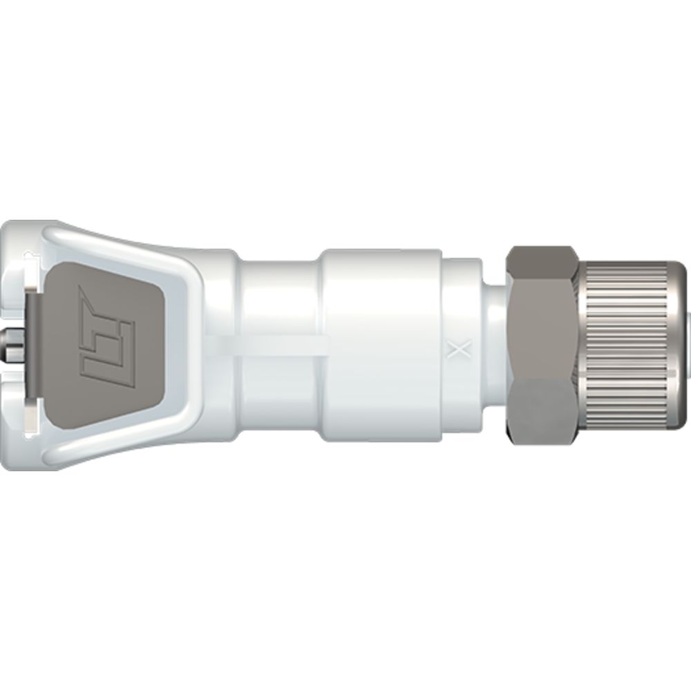 LinkTech 20AC Series Straight Female, Non-valved, 1/4" PTF, Natural Acetal