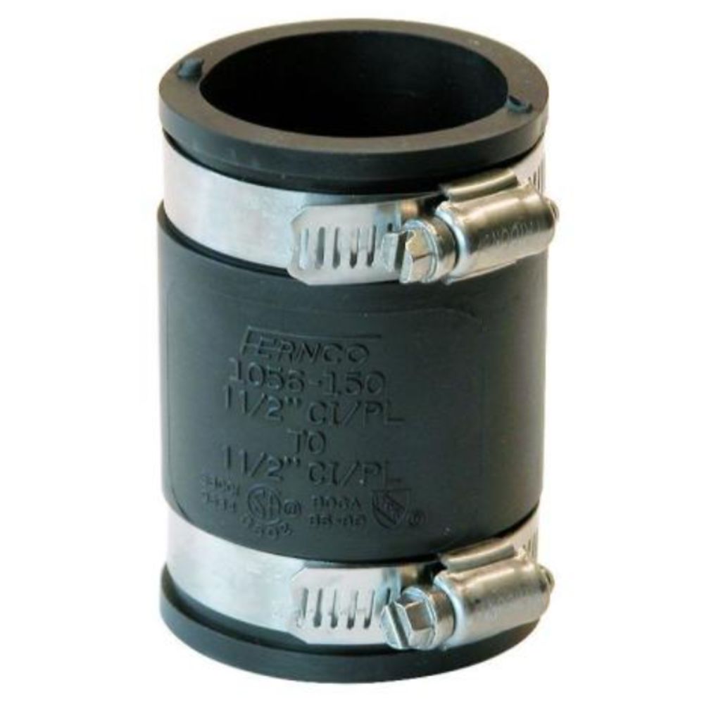 Flexible Coupling by Fernco-1/2"x1-1/2"