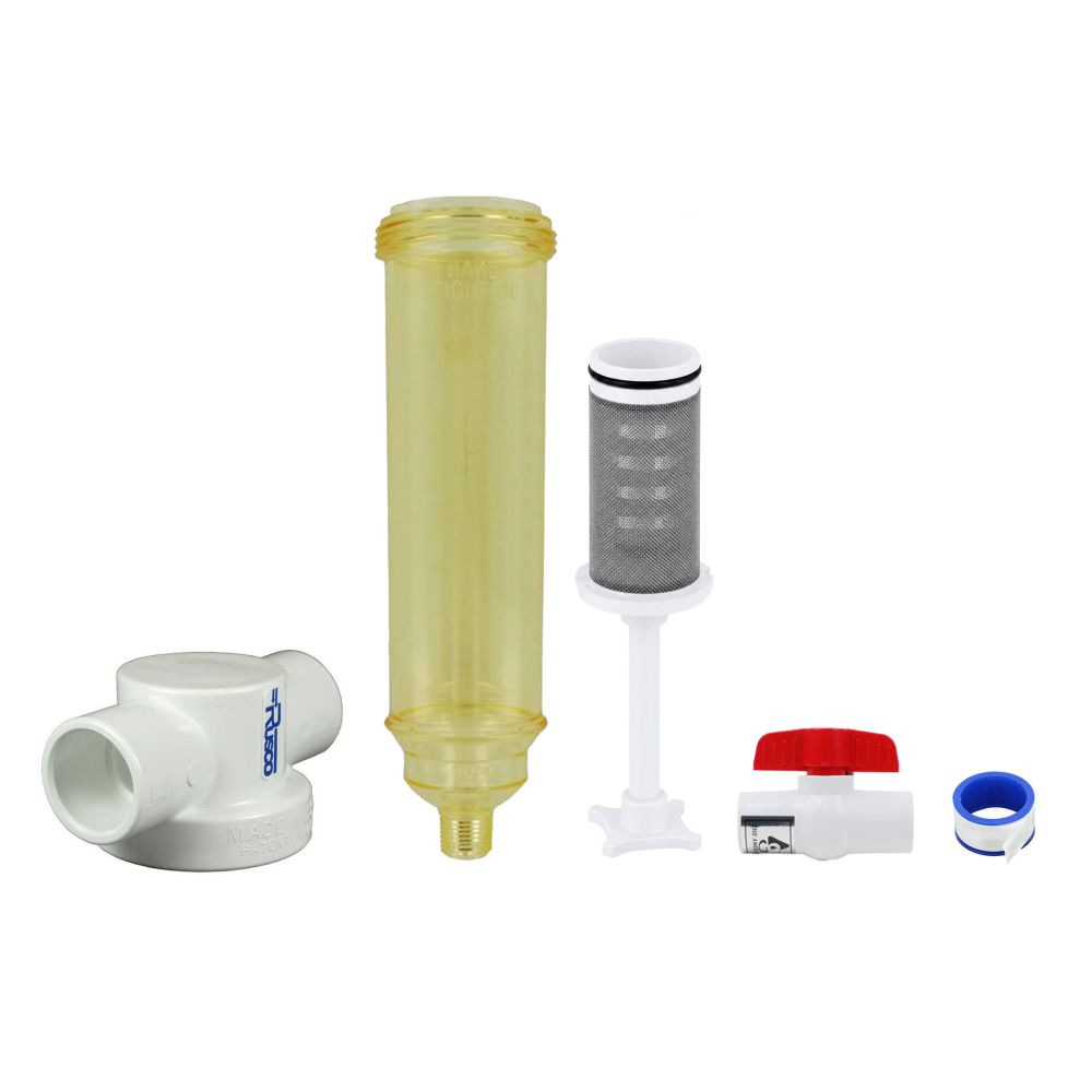 Rusco Chemically Resistant Sediment Trapper Filter T Style 2" SS - 200 Mesh [74 micron]