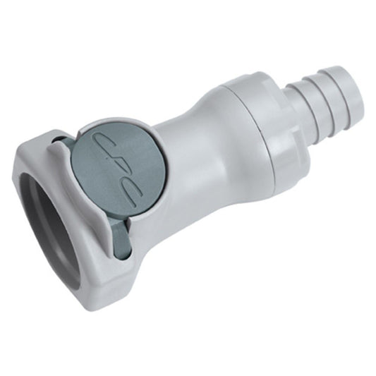 60700 NSF Valved In-Line Hose Barb Coupling Body 1/2 ID Barb