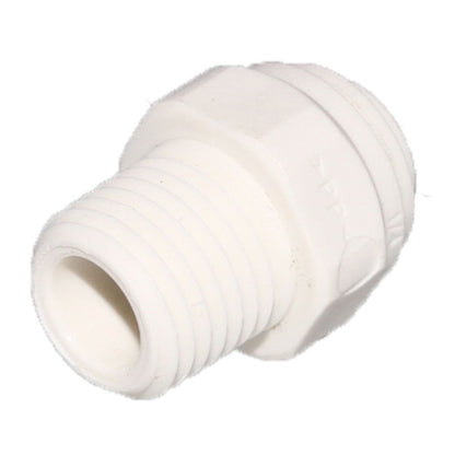 John Guest Male Connector NPTF Polypro - 1/4 x 1/4 NPTF