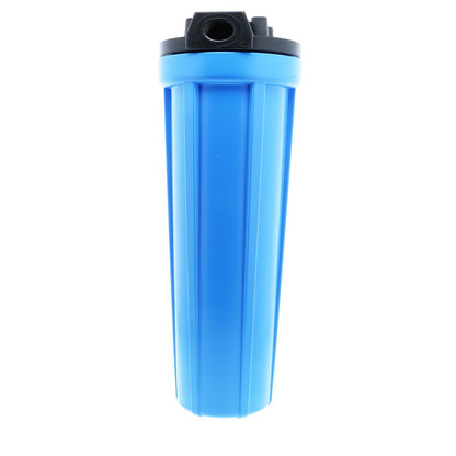 Watts FH8000BL34PR 20" Standard Filter Housing Black/Blue w/ PR - 3/4" FPT