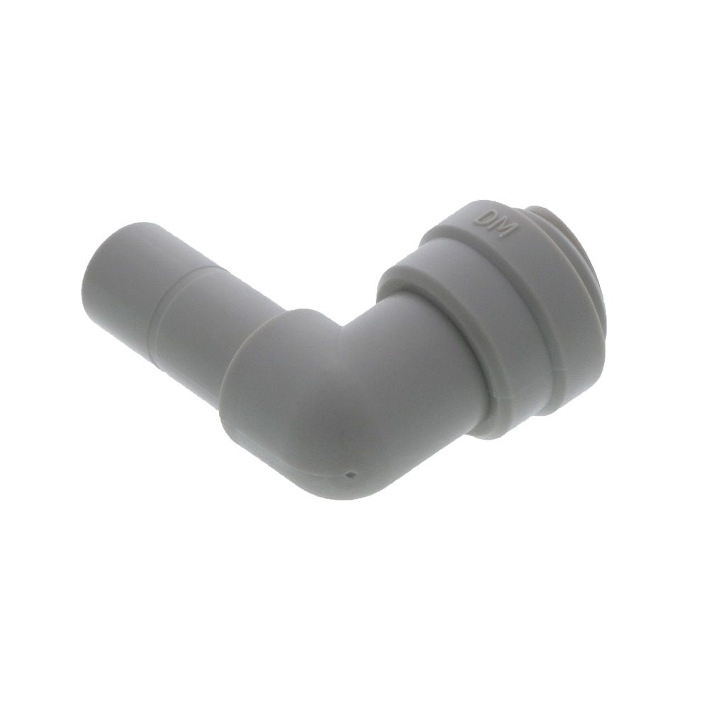 DMfit Plug-In Stem Elbow - 3/8 Push-in x 1/2 Stem