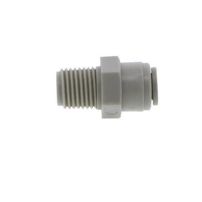 DMfit Straight BSPT Male - 1/4" Push-in x 1/4" BSPT