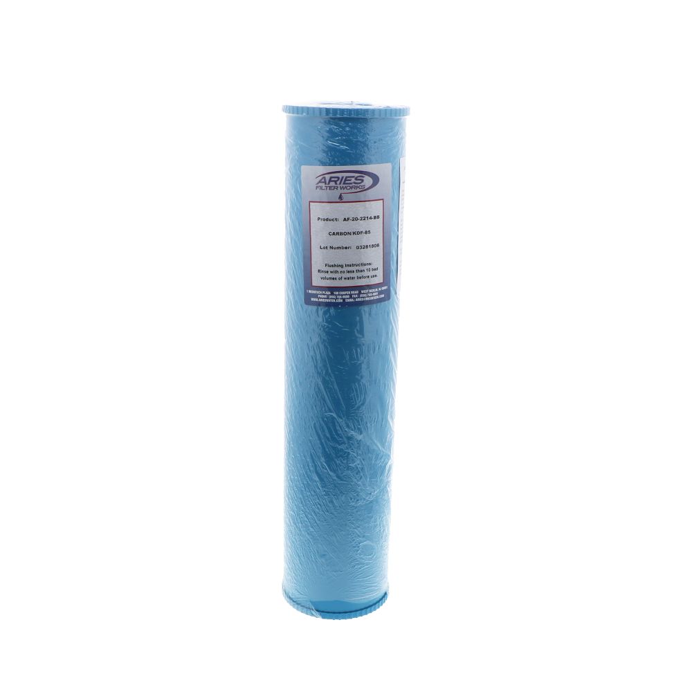 Aries 20" x 4-1/2" BB SC Grade Mixed Bed DI Cartridge