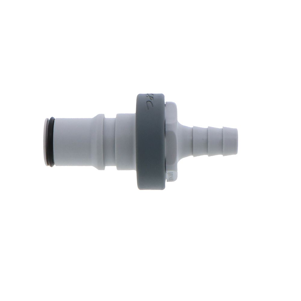 NS6D22006 Valved In-Line Hose Barb Coupling Insert 3/8 ID Barb