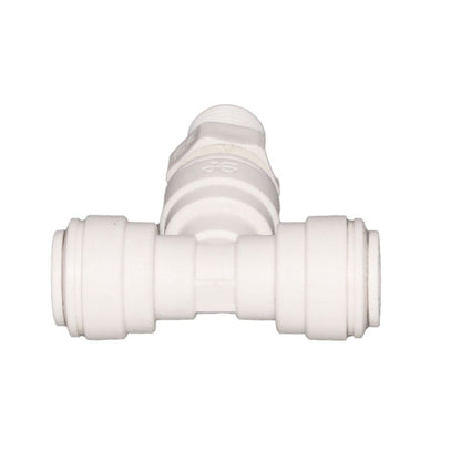 John Guest Swivel Branch Tee Polypro - 3/8 x 3/8 NPTF