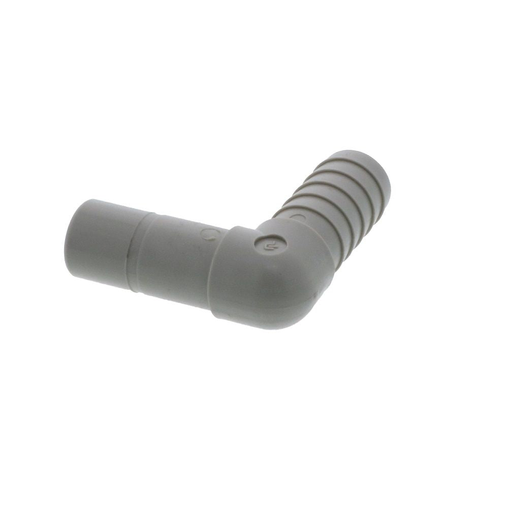 Parker A4TEB4 TrueSeal Acetal Tube Elbow Connector 1/4" Barb x 1/4" OD Stem