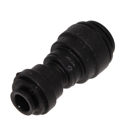 John Guest Reducing Union Black Polypropylene  - 3/8 x 1/4