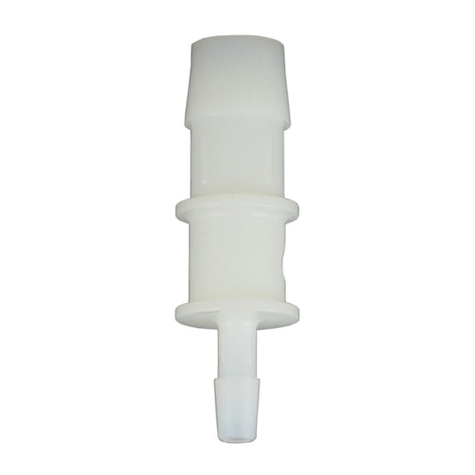 Reducer Barb Connector Natural Nylon - 5/8 ID x 1/4 ID