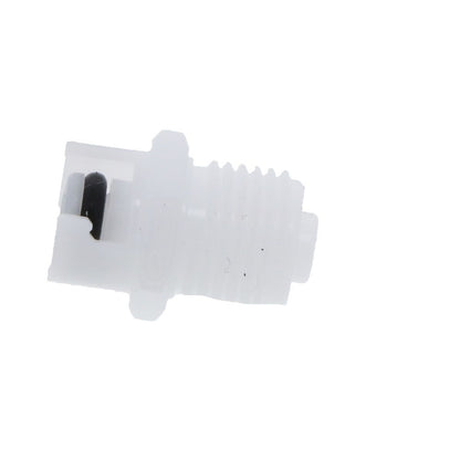 SMMPM01 Non-Valved Panel Mount Hose Barb Coupling Body 1/16 ID Barb