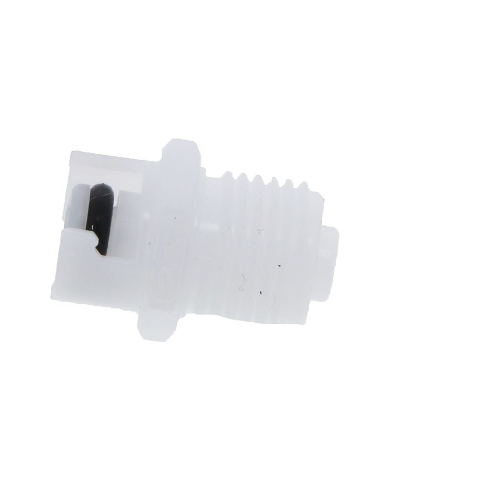 SMMPM01 Non-Valved Panel Mount Hose Barb Coupling Body 1/16 ID Barb