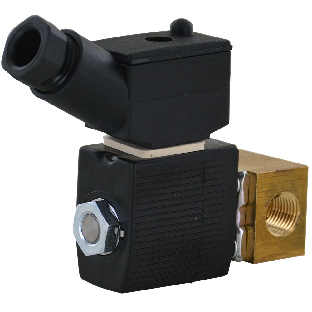 Burkert 00463938 2/2 Miniature Solenoid Valve Brass Body