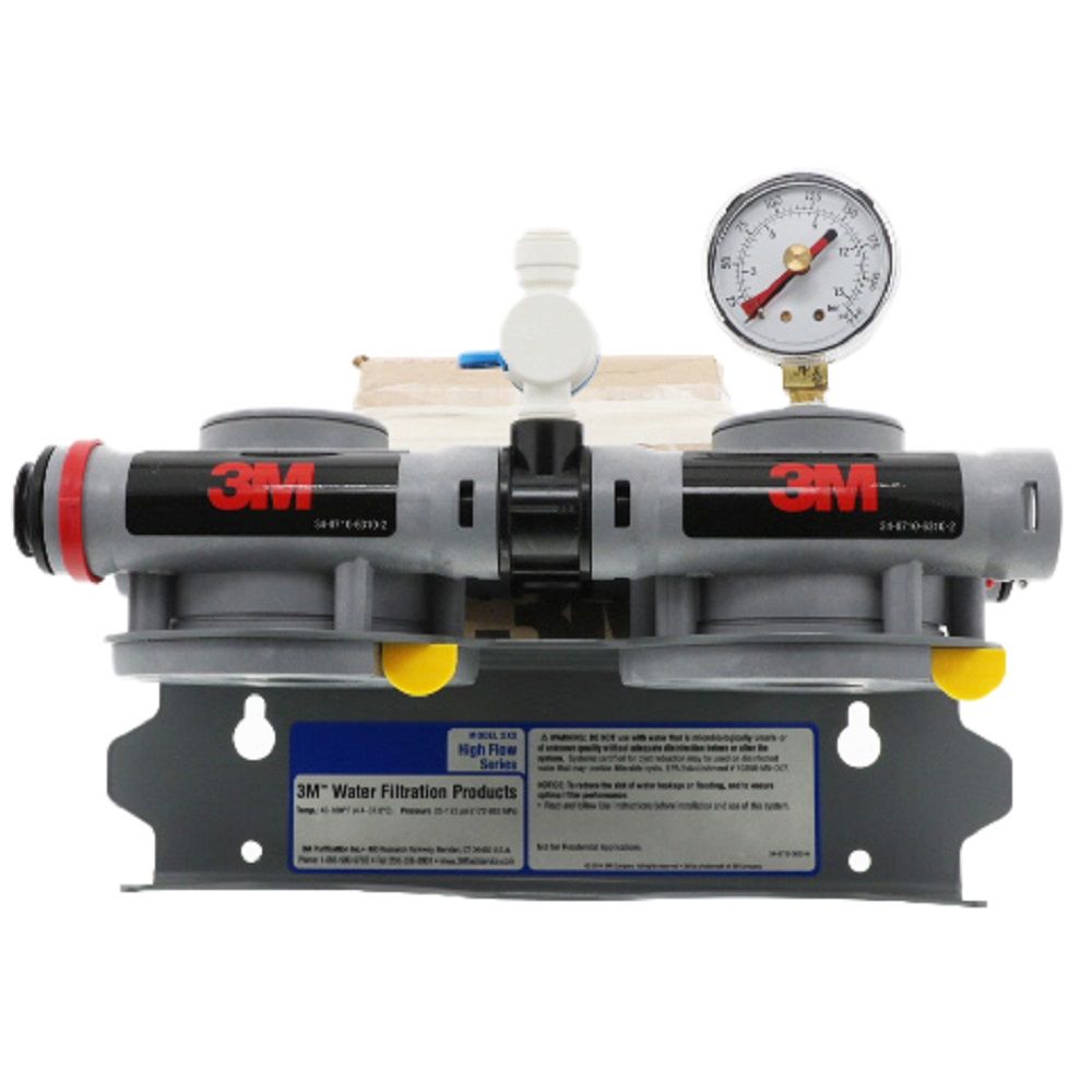 3M Water Filtration  3/4" MNPT, Dual Head, Parallel Flow