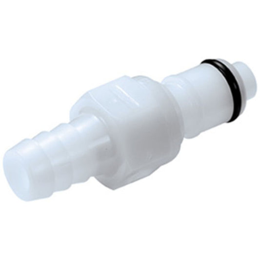 42700 NSF Valved In-Line Hose Barb Coupling Insert 3/8 ID Barb
