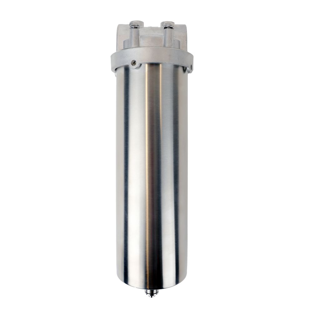 Neo-Pure SFR1 Series Single Filter Housing with Ring Nut Closure - 316L - 1/2"FPT