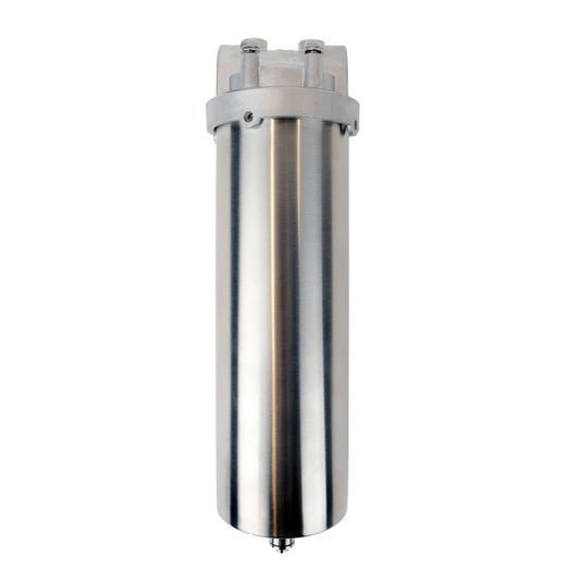 Neo-Pure SFR1 Series Single Filter Housing with Ring Nut Closure - 316L - 1/2"FPT