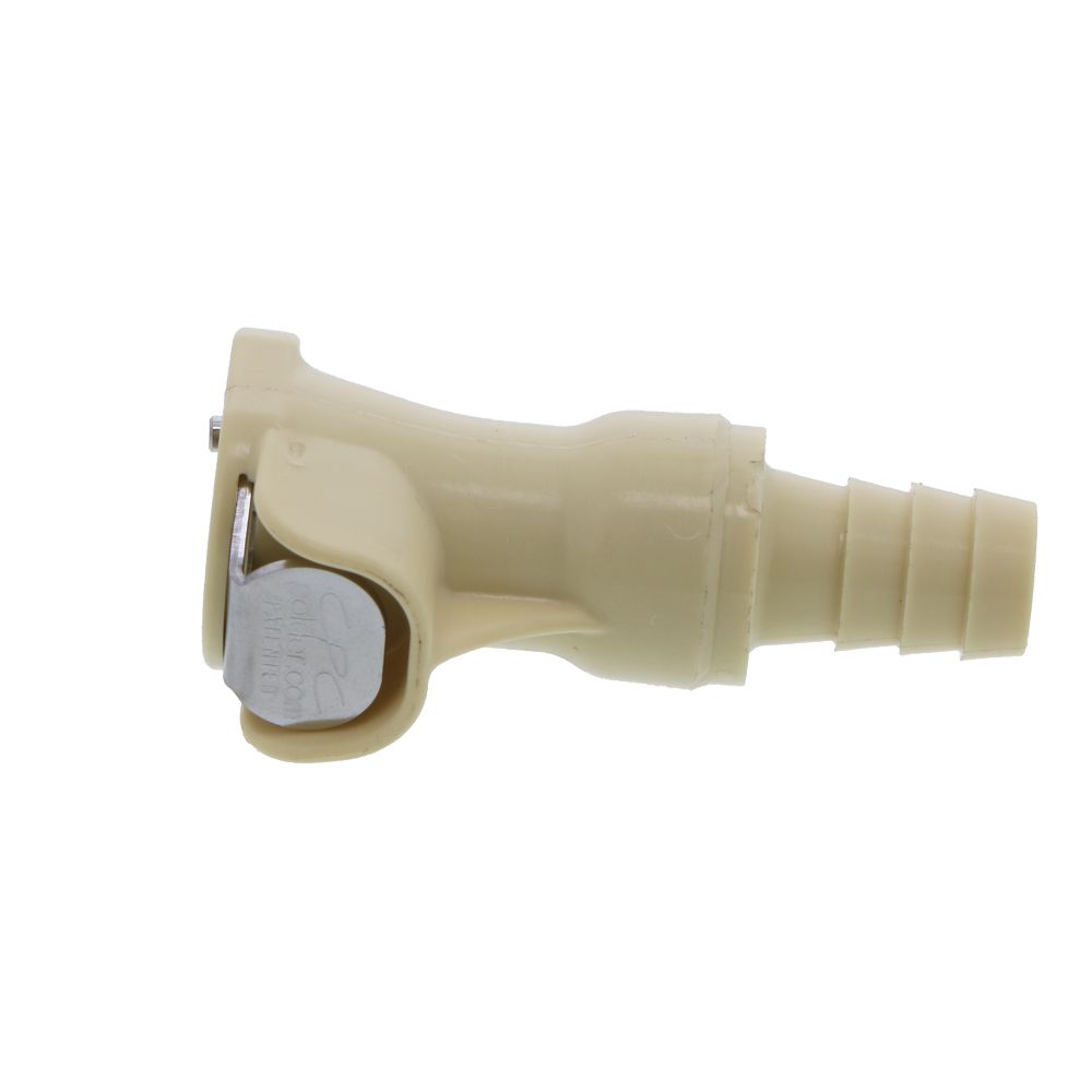 PLCD1700612 Valved In-Line Hose Barb Coupling Body 3/8 ID Barb