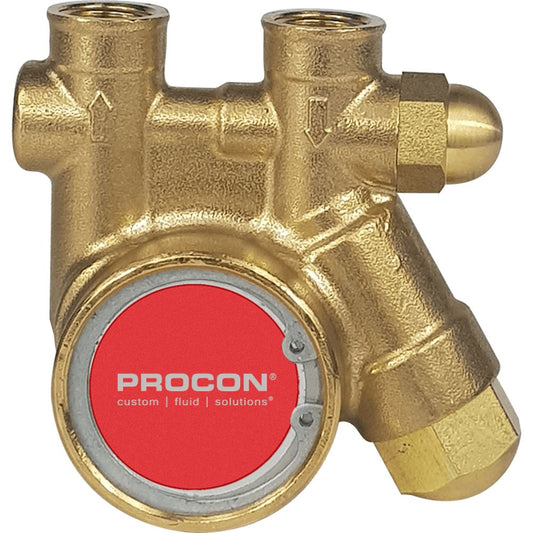 Rotary Vane Brass Pump 70GPH [210LPH], 100-150psi, EPDM, Standard-Non External adjust