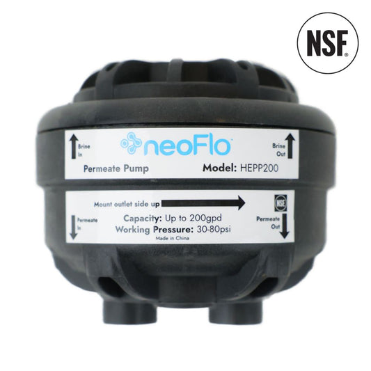 NeoFlo HEPP200 Permeate Pump NSF® Certified for up to 200 GPD