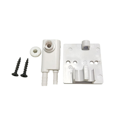 Wall Mount Air Gap 1/4 OD Tube Inlet x 3/8 OD Tube Outlet