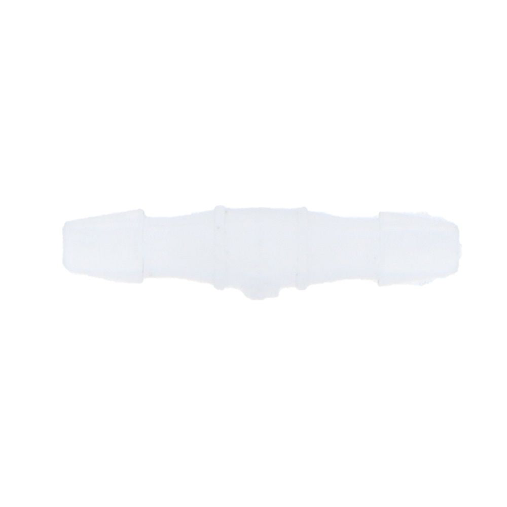 FitQuik Tube to Tube Straight Fitting Natural Polypropylene - 1/16 ID x 1/16 ID