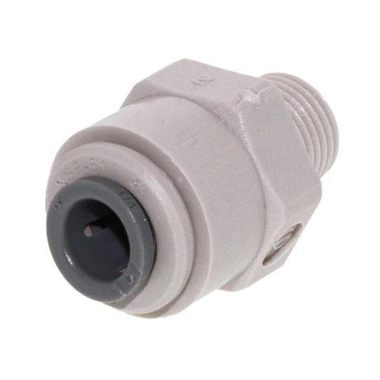 John Guest Male Connector NPTF - 1/4 x 1/8  NPTF