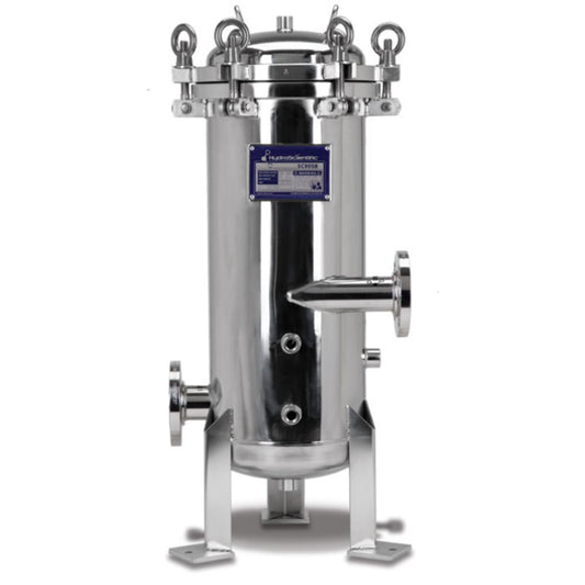 Sciclone™ Swing Bolt 170 Jumbo Filter Housing, 2FNPT, ML, GP, 316SS, EP