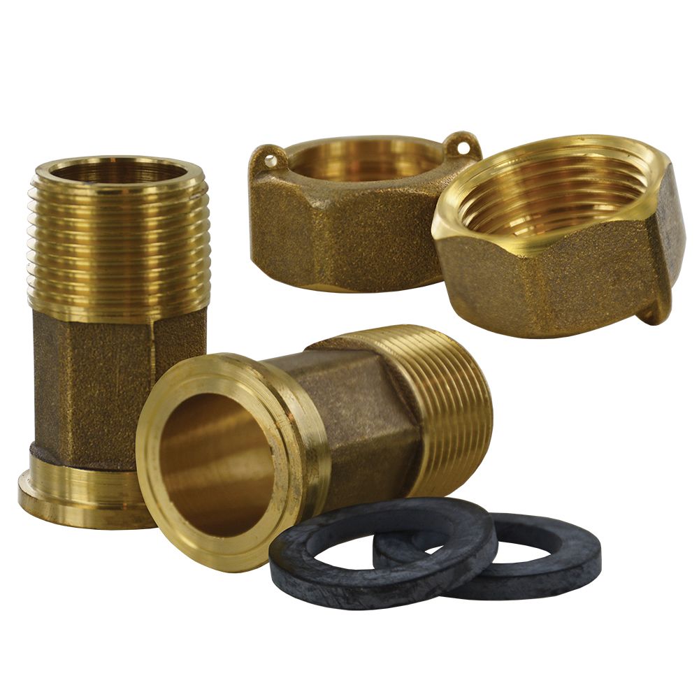 Clark CLXC-C1 Series Single Jet Totalizing Water Meter 1/2"NPT  No Pulse Per Gal