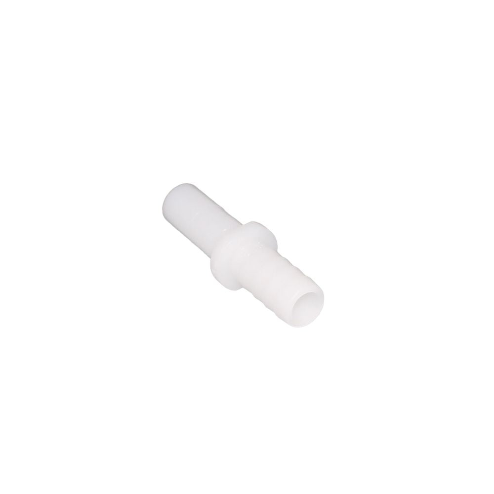 NeoFit - Acetal Natural White Stem Barb Connector 8mm [5/16"] stem x 8mm [5/16"] barb
