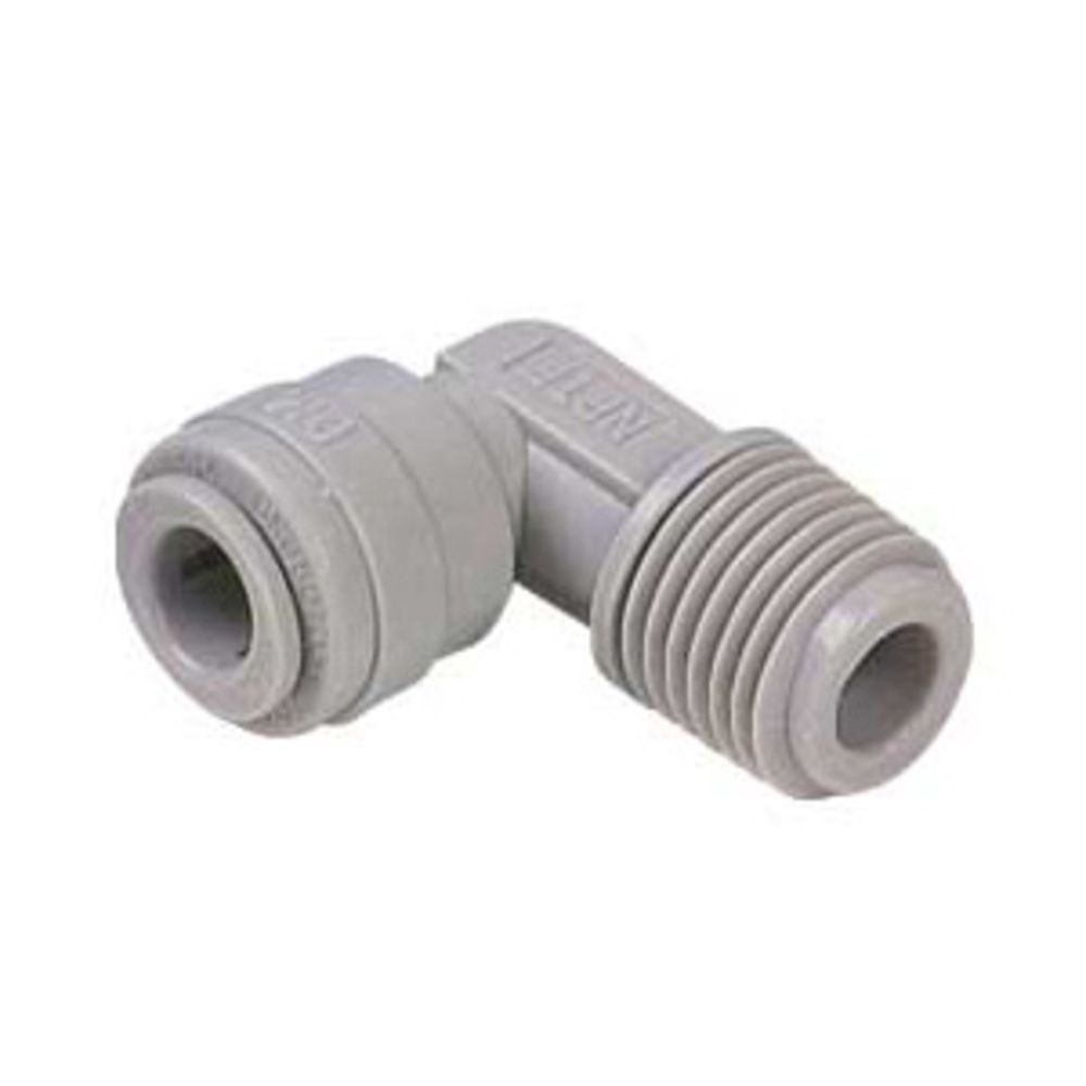 DMfit Elbow Male Connector - 1/4" Push-In x 1/8" NPTF