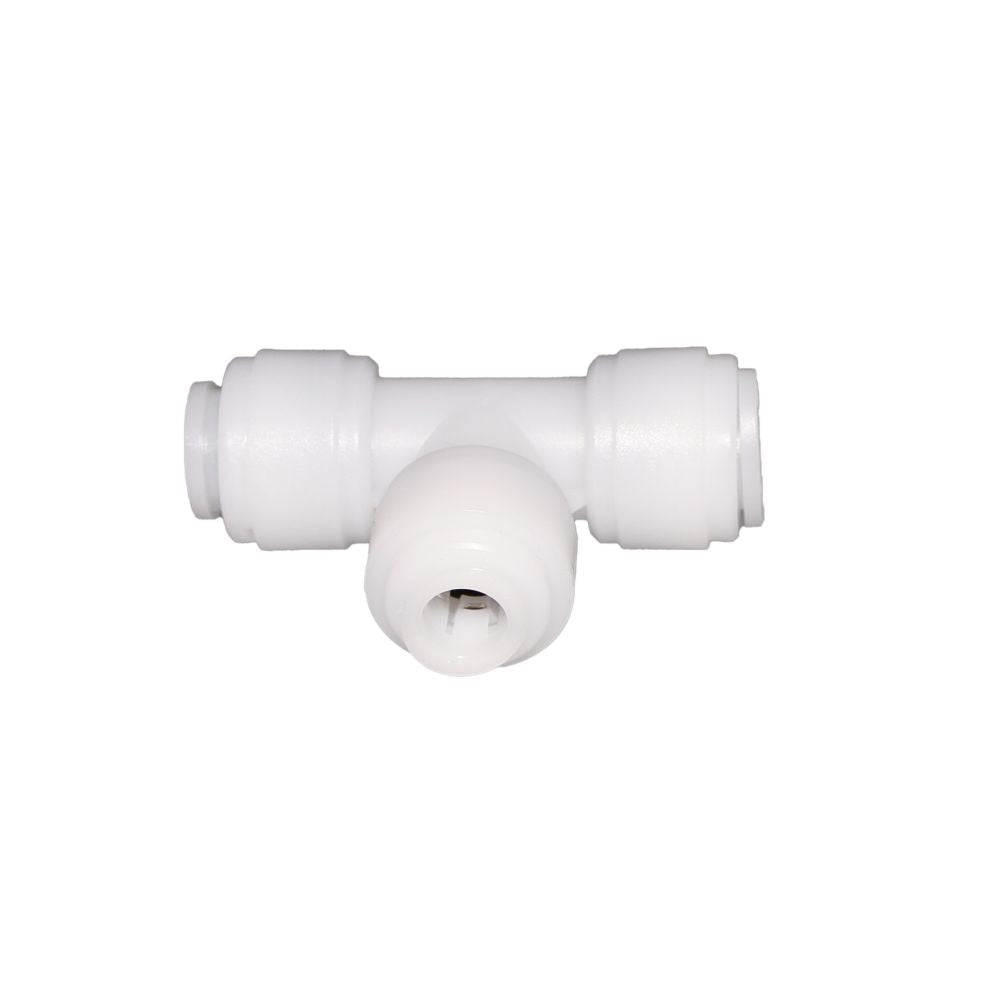 NeoFit - Acetal Natural White Union Tee 4mm[5/32"] tube