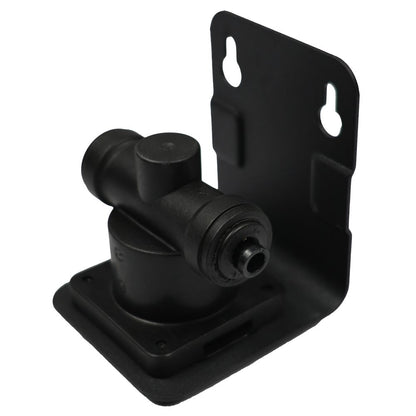 NeoPure EVP-QCP4Q Single Manifold, Valved, Black, 1/4 QC