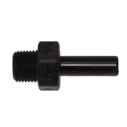 John Guest Stem Adapter Black Polypropylene  - 1/4 x 1/4 NPTF