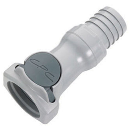61900 NSF Valved In-Line Hose Barb Coupling Body 3/4 ID Barb