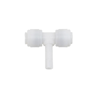 NeoFit - Acetal Natural White Stem Branch Tee 1/4" tube x stem 1/4"
