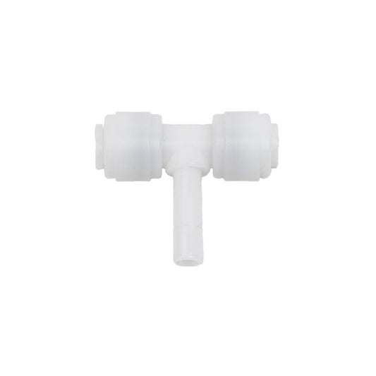NeoFit - Acetal Natural White Stem Branch Tee 1/4" tube x stem 1/4"