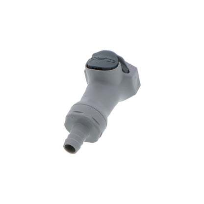 HFCD17612 Valved In-Line Hose Barb Coupling Body 3/8 ID Barb