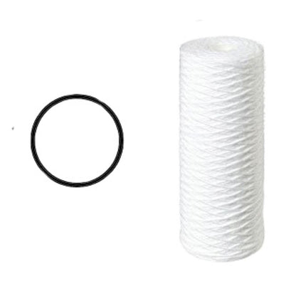 Neo-Pure 10 in. 5 Micron Sediment Filter Kit with O-Ring - Replacement for Pelican Water PC40
