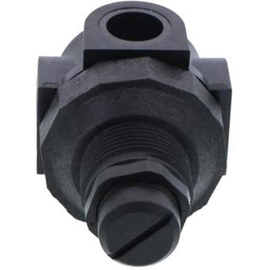 Watts P60 Series Miniature Plastic Water Pressure Regulator - 4 Way - 1/4" FNPT 0-125 psi